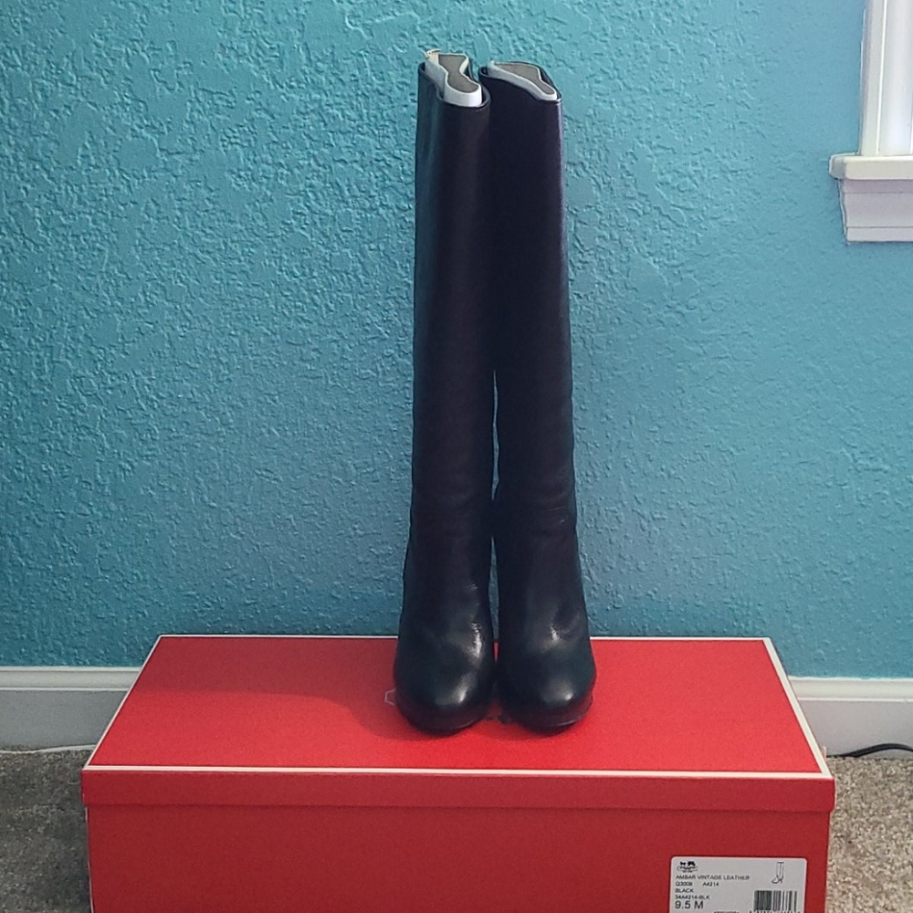 Coach tall boots